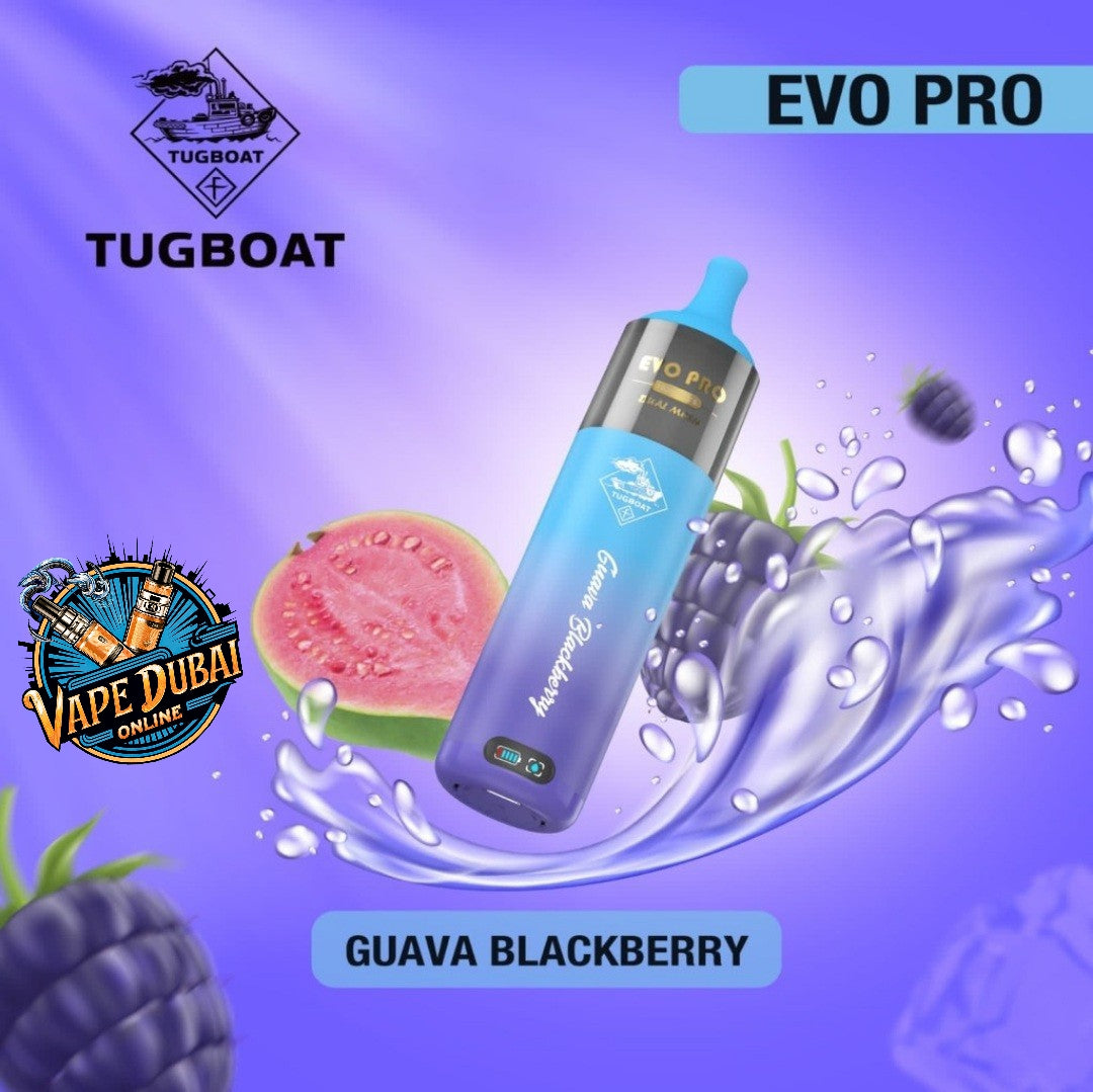 Tugboat EVO Pro 15000 Puffs Disposable Vape 5% Nicotine – Dubai UAE