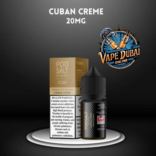 Pod Salt Core 30ml 20mg E-Liquid – All Flavors Vape Juice in Dubai