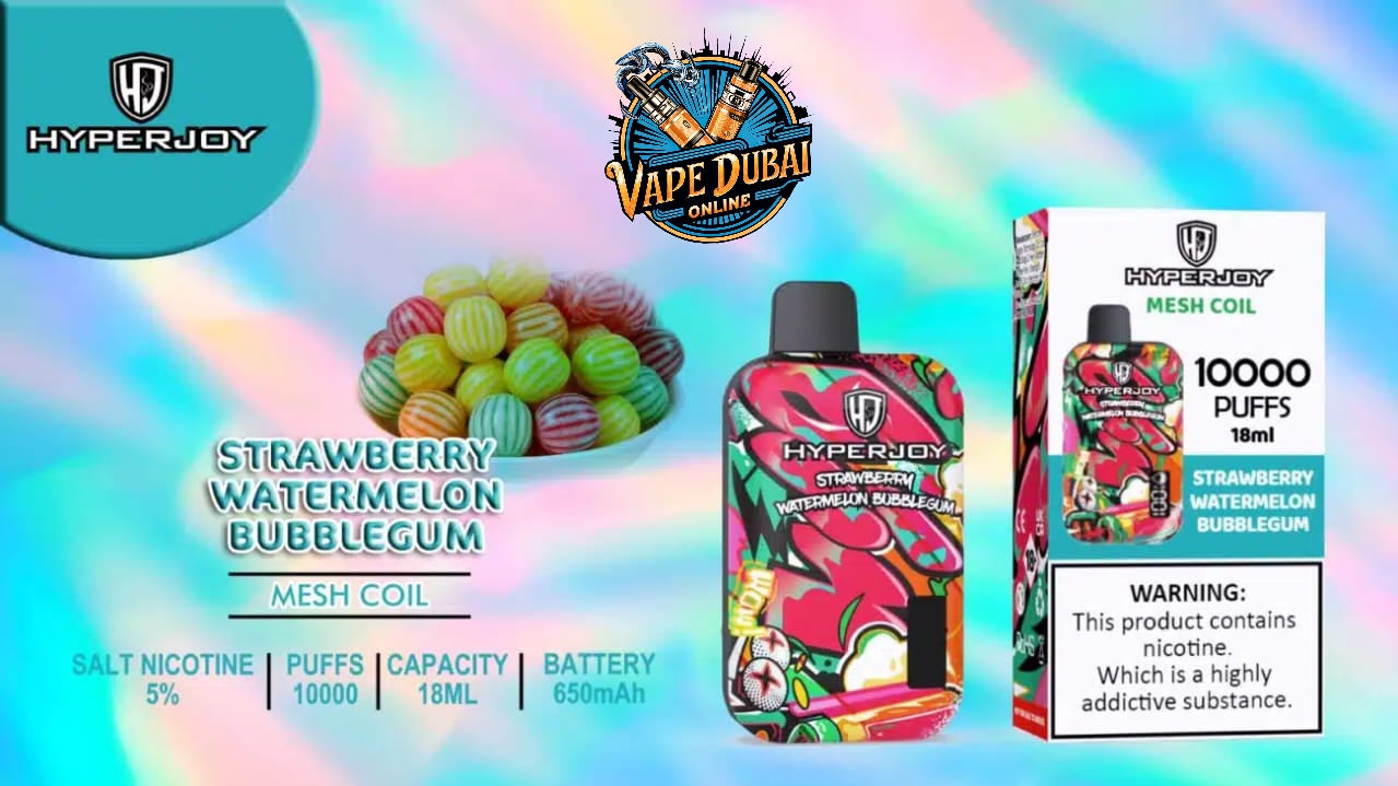 Buy Hyperjoy 10000 Puffs Disposable Vape – Long Lasting | Dubai UAE