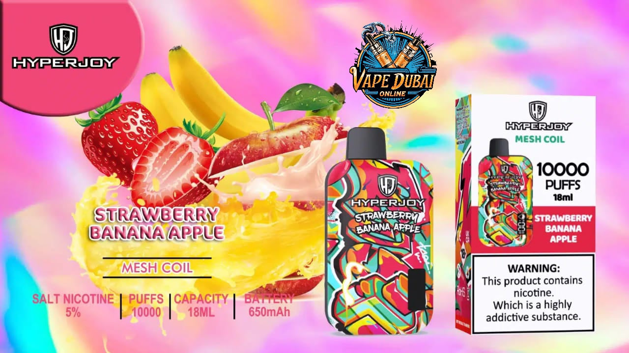 Buy Hyperjoy 10000 Puffs Disposable Vape – Long Lasting | Dubai UAE