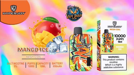 Buy Hyperjoy 10000 Puffs Disposable Vape – Long Lasting | Dubai UAE