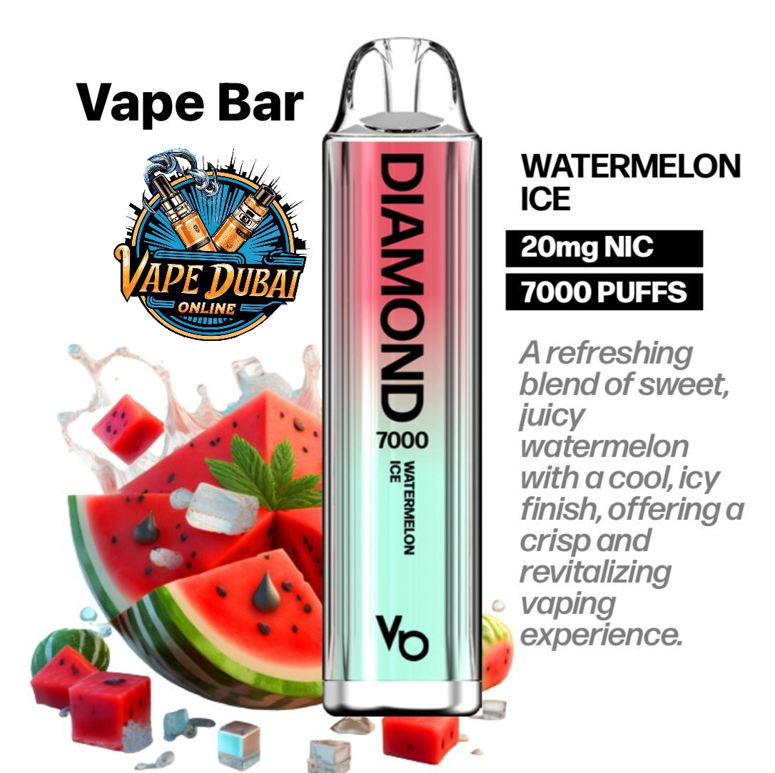 Vapes Bars Diamond 7000 Puffs Disposable Vape – Dubai UAE