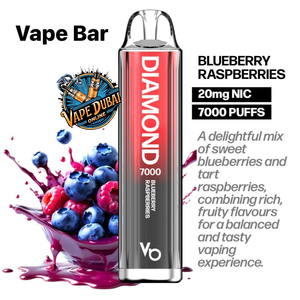 Vapes Bars Diamond 7000 Puffs Disposable Vape – Dubai UAE