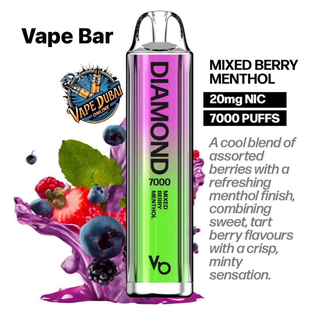 Vapes Bars Diamond 7000 Puffs Disposable Vape – Dubai UAE