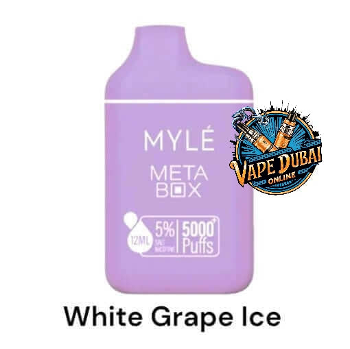 Buy MYLE Meta Box 5000 PUFFS 5% Disposable Vape in Dubai UAE