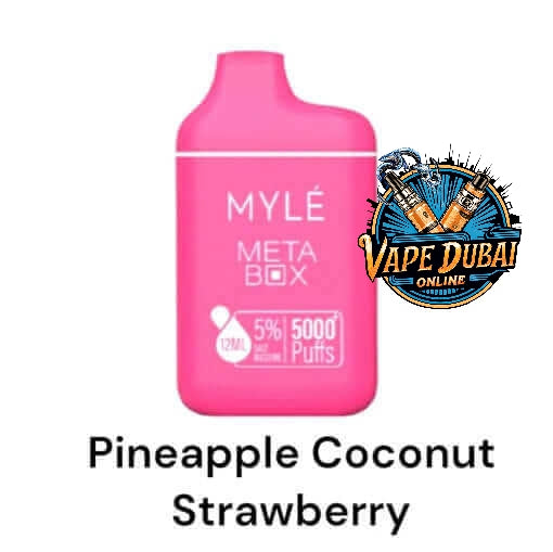 Buy MYLE Meta Box 5000 PUFFS 5% Disposable Vape in Dubai UAE