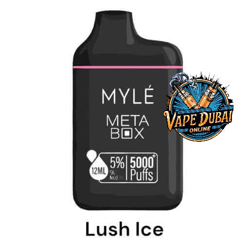 Buy MYLE Meta Box 5000 PUFFS 5% Disposable Vape in Dubai UAE