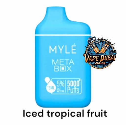 Buy MYLE Meta Box 5000 PUFFS 5% Disposable Vape in Dubai UAE