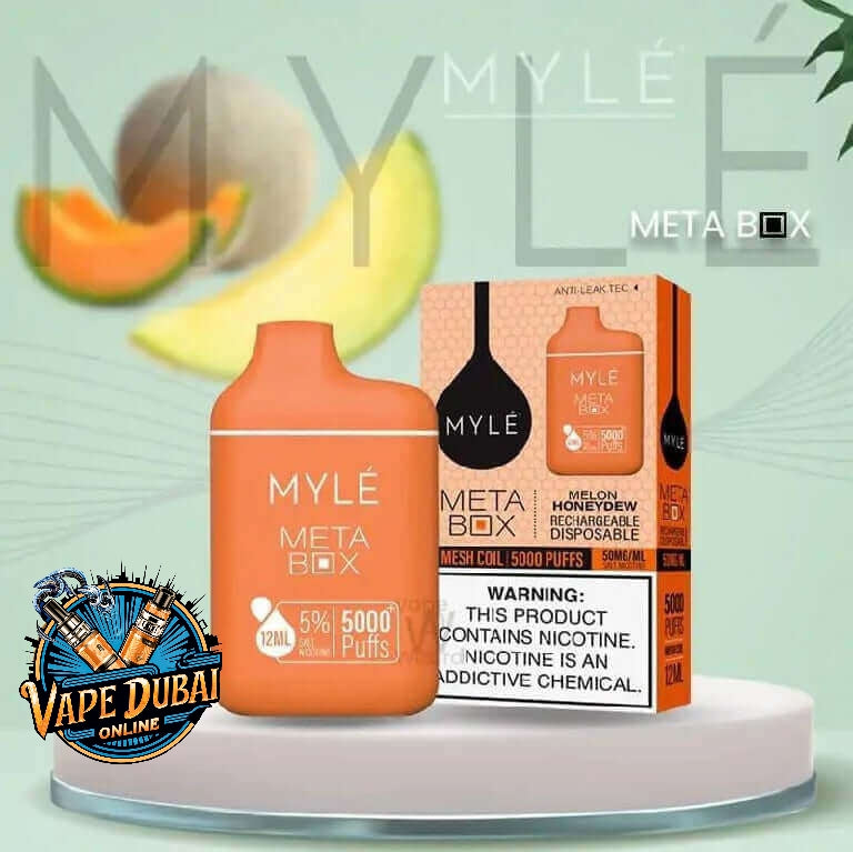 Buy MYLE Meta Box 5000 PUFFS 5% Disposable Vape in Dubai UAE