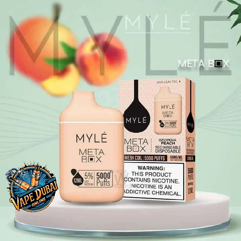Buy MYLE Meta Box 5000 PUFFS 5% Disposable Vape in Dubai UAE
