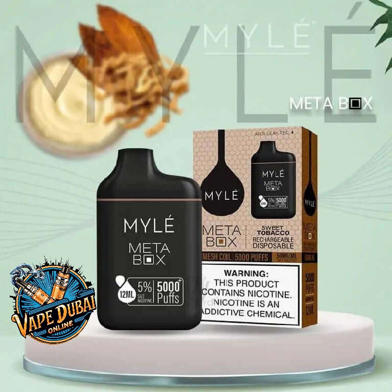 Buy MYLE Meta Box 5000 PUFFS 5% Disposable Vape in Dubai UAE