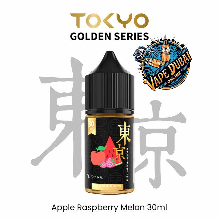 Tokyo Golden Series Salt Nic 30ml | 30mg & 50mg | Dubai Vape Juice
