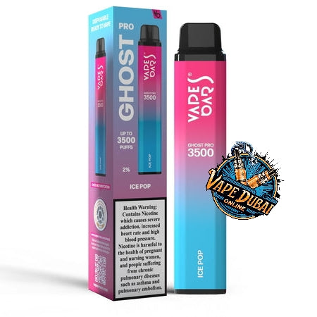 Vape Bar Ghost Pro 3500 Puffs – Disposable Vape in Dubai, UAE