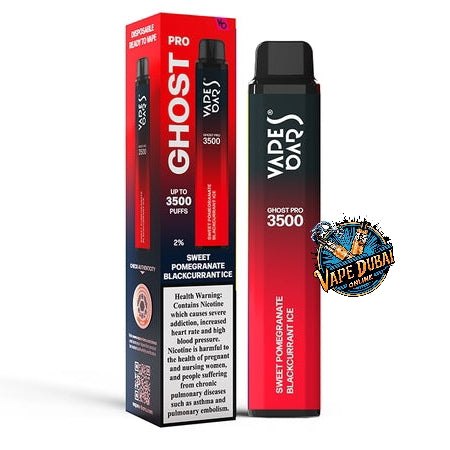 Vape Bar Ghost Pro 3500 Puffs – Disposable Vape in Dubai, UAE