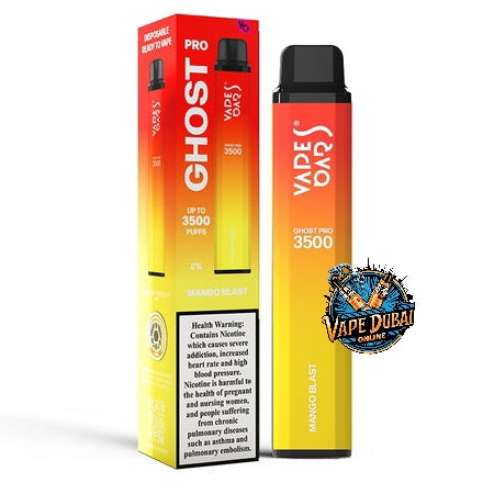 Vape Bar Ghost Pro 3500 Puffs – Disposable Vape in Dubai, UAE