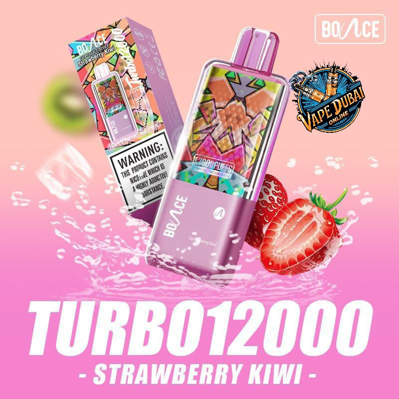 Bounce Turbo 12000 Puffs Disposable Vape – 5% Nicotine Dubai UAE