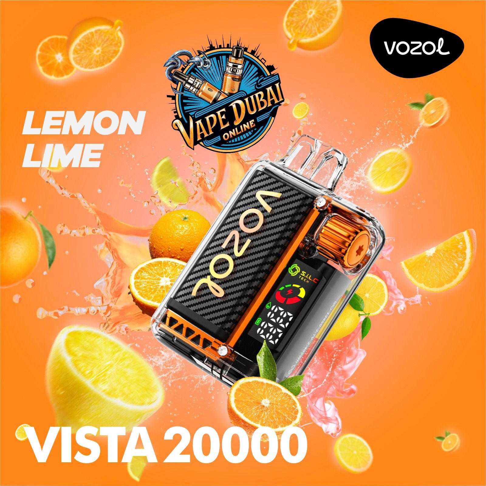 VOZOL Vista 20000 Puffs Disposable Vape – Dubai UAE | 50mg Nicotine