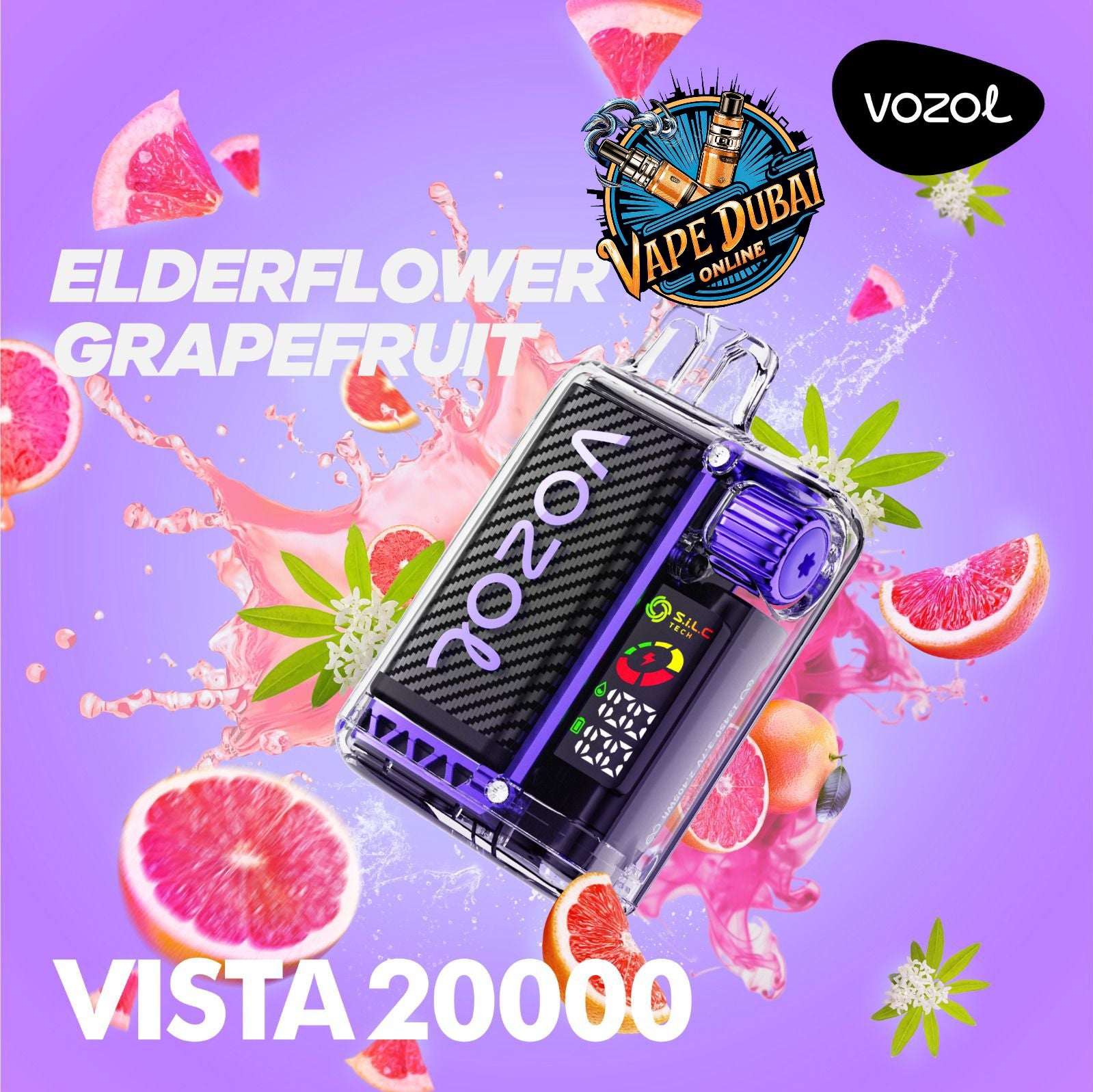 VOZOL Vista 20000 Puffs Disposable Vape – Dubai UAE | 50mg Nicotine