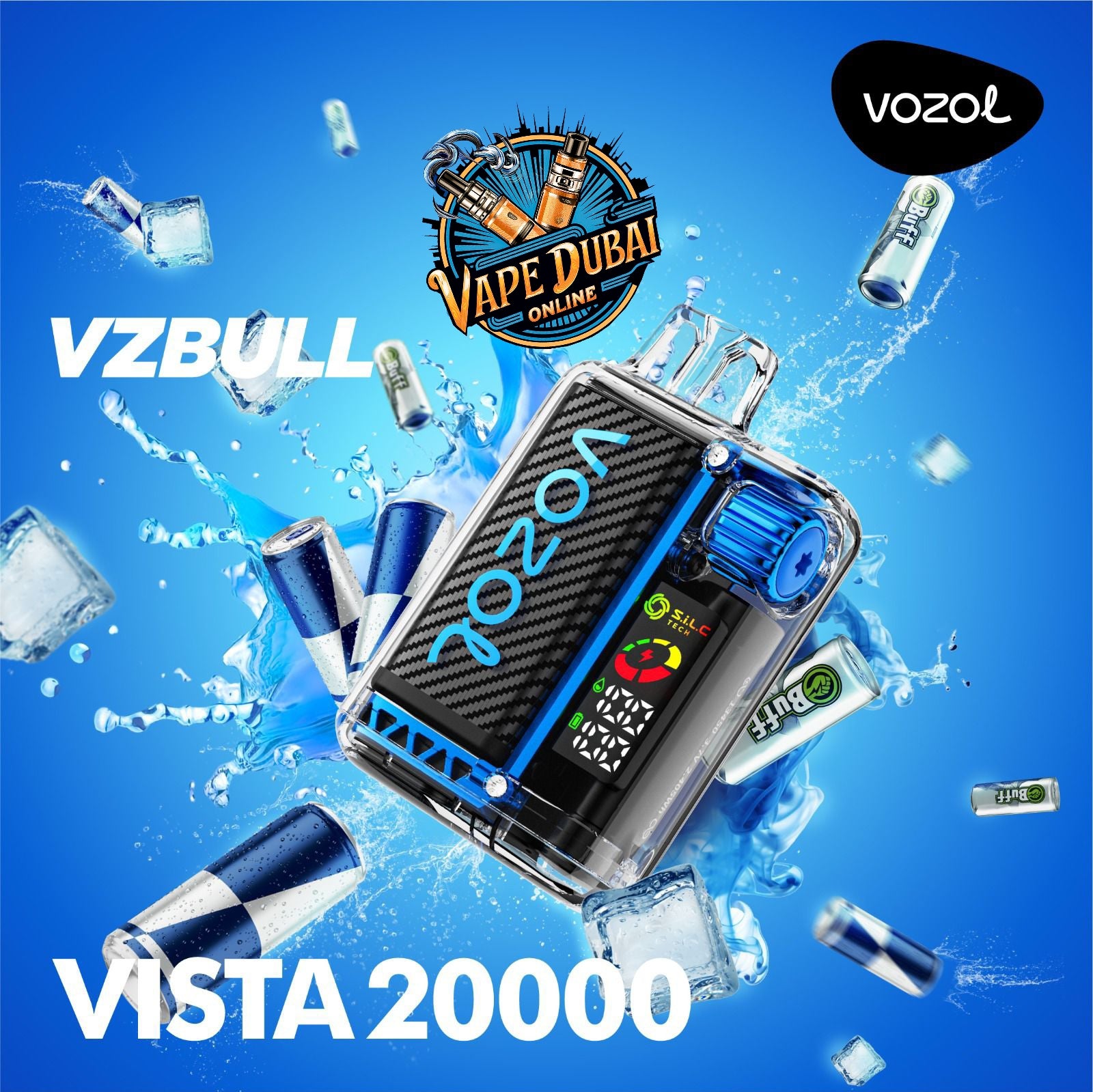 VOZOL Vista 20000 Puffs Disposable Vape – Dubai UAE | 50mg Nicotine