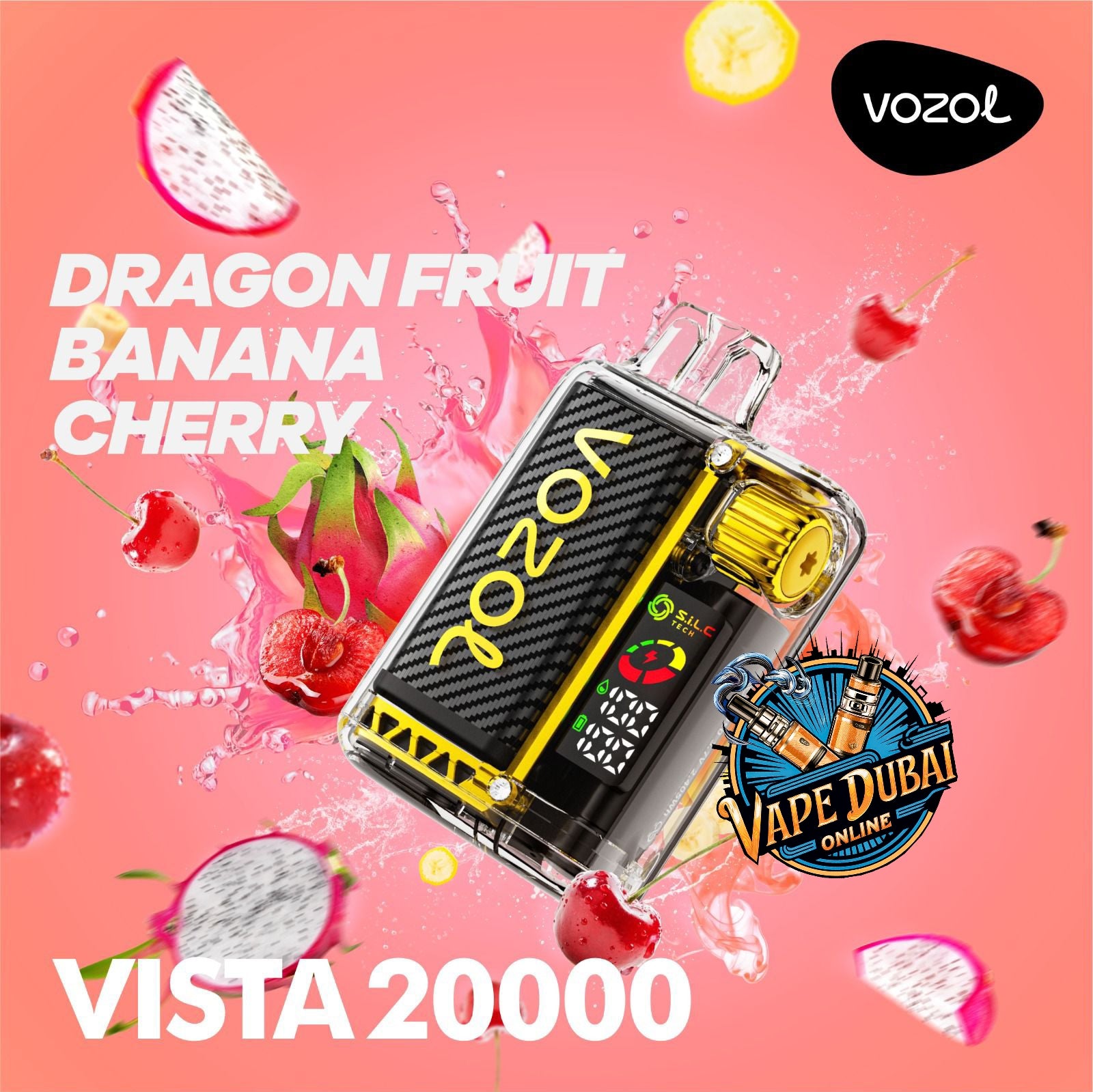 VOZOL Vista 20000 Puffs Disposable Vape – Dubai UAE | 50mg Nicotine