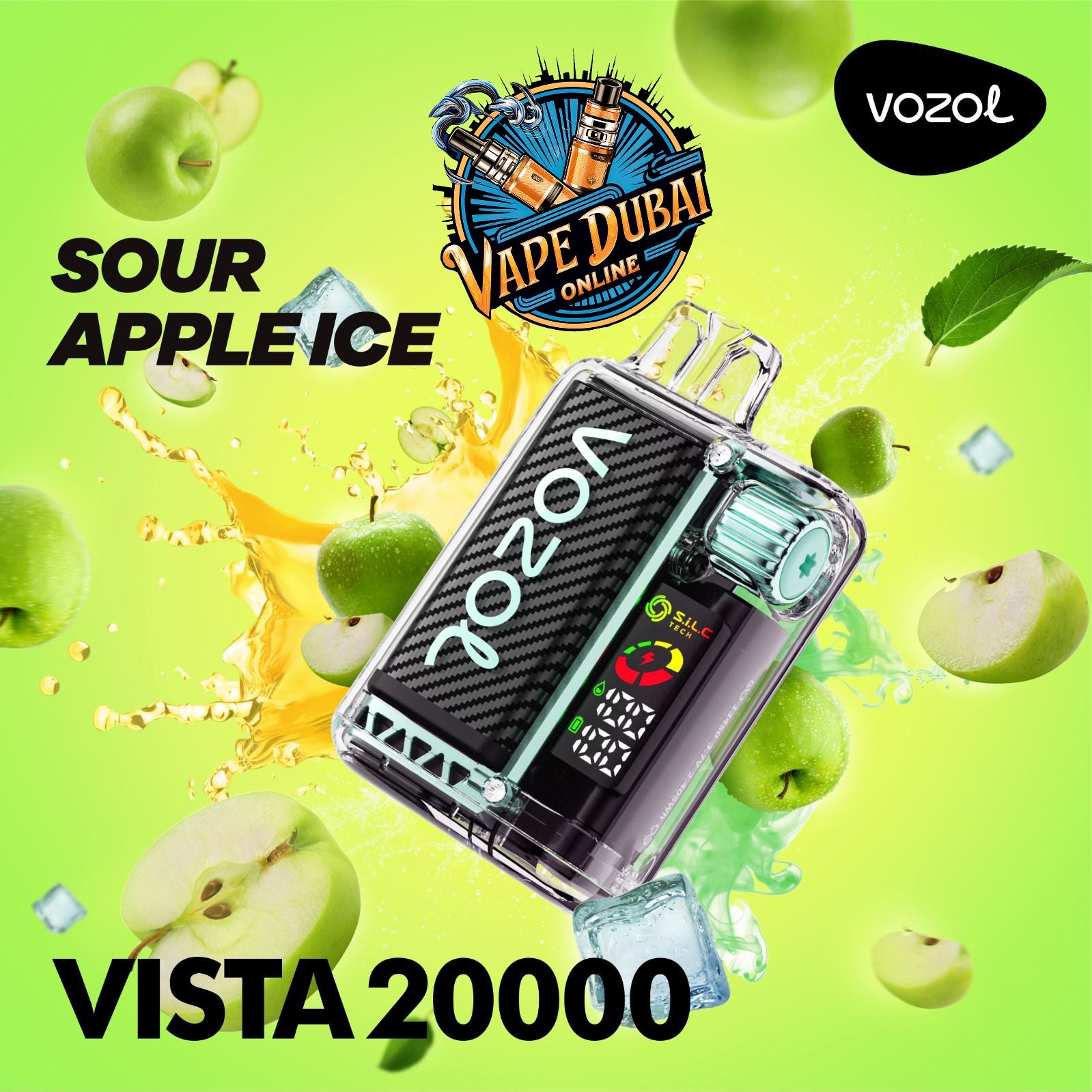 VOZOL Vista 20000 Puffs Disposable Vape – Dubai UAE | 50mg Nicotine
