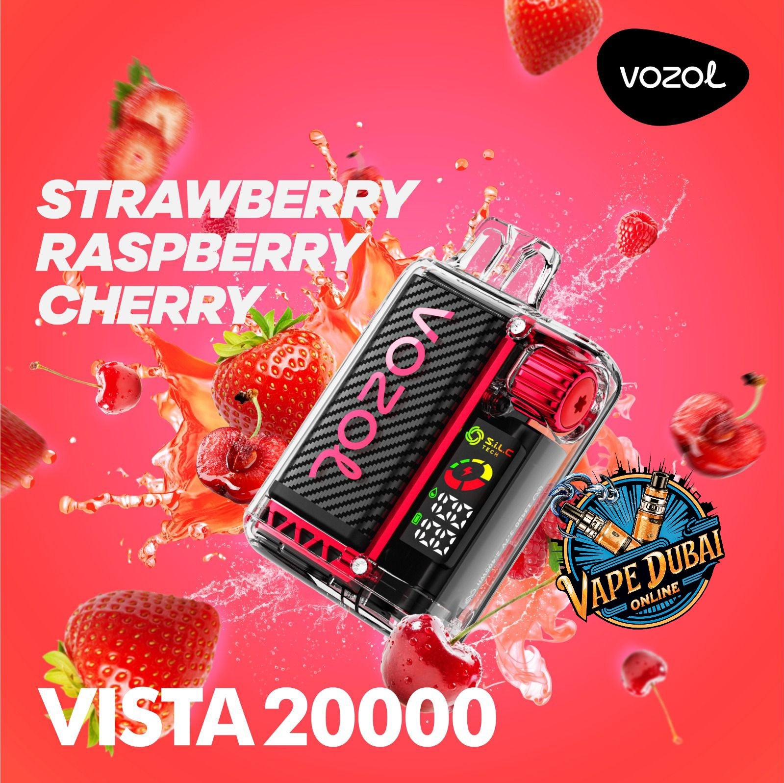 VOZOL Vista 20000 Puffs Disposable Vape – Dubai UAE | 50mg Nicotine