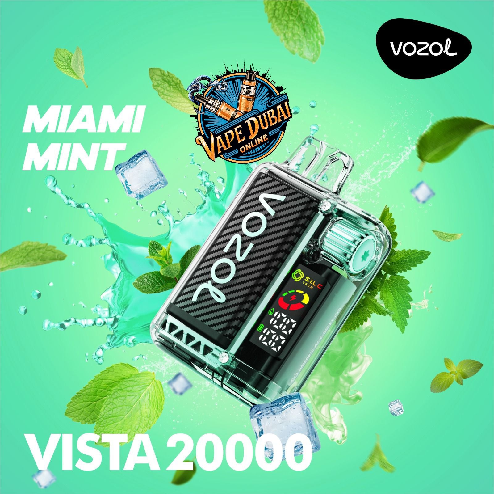 VOZOL Vista 20000 Puffs Disposable Vape – Dubai UAE | 50mg Nicotine