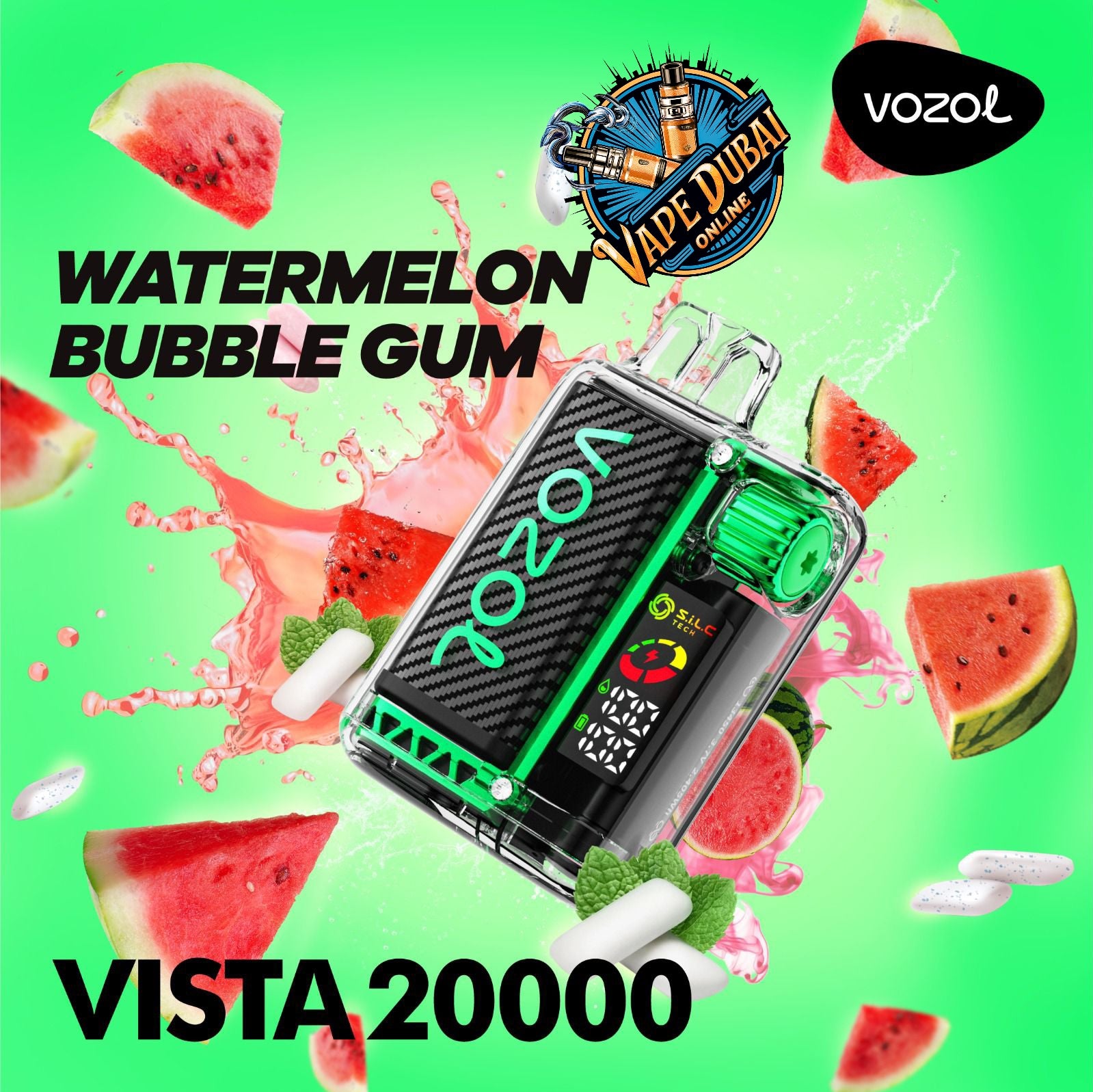 VOZOL Vista 20000 Puffs Disposable Vape – Dubai UAE | 50mg Nicotine