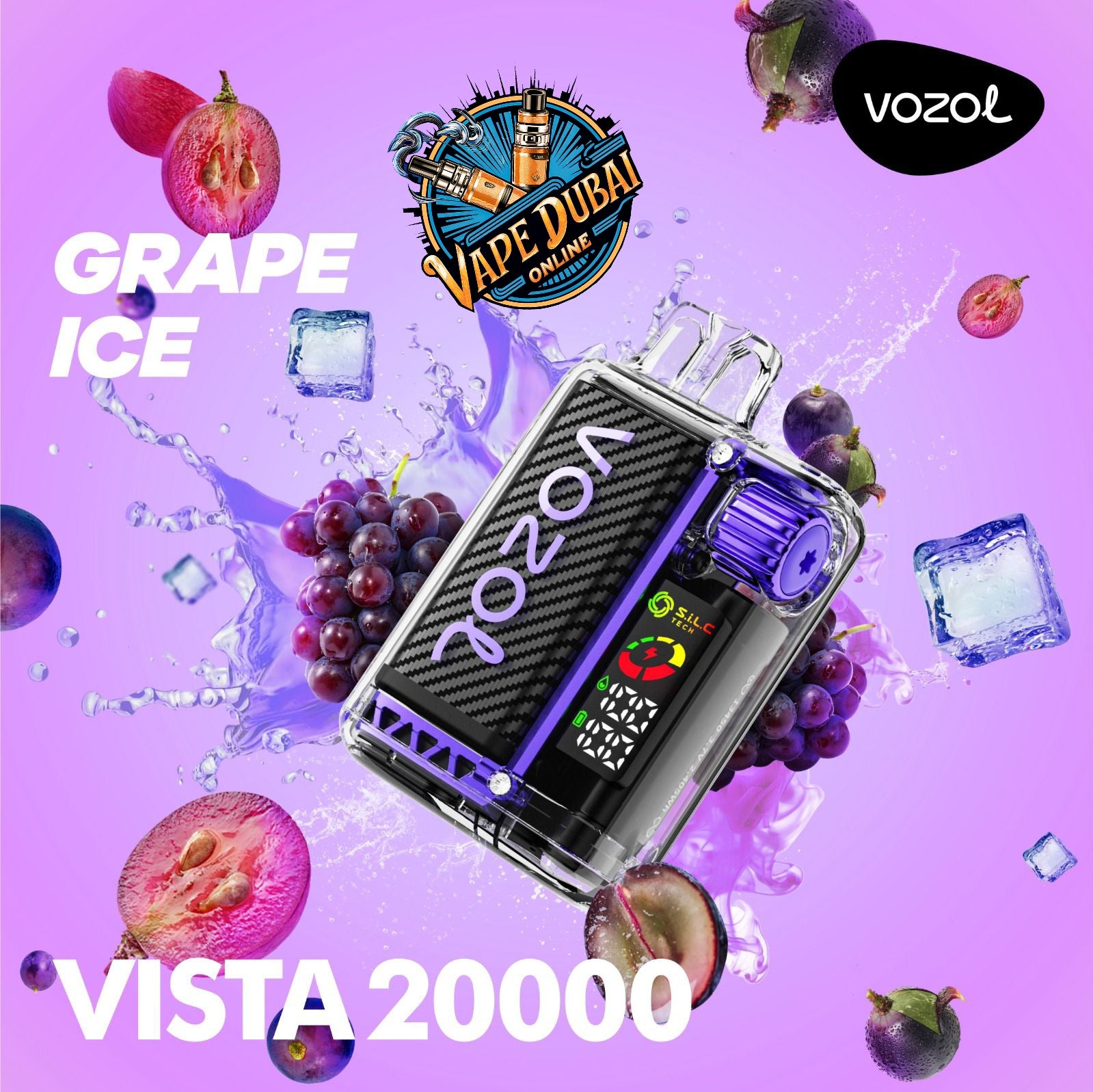 VOZOL Vista 20000 Puffs Disposable Vape – Dubai UAE | 50mg Nicotine