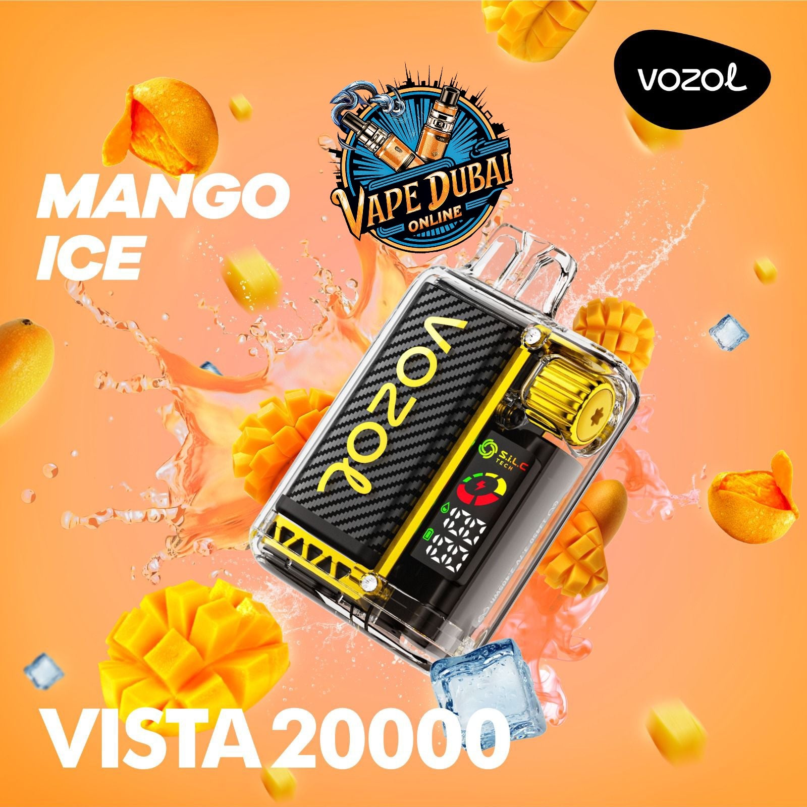 VOZOL Vista 20000 Puffs Disposable Vape – Dubai UAE | 50mg Nicotine