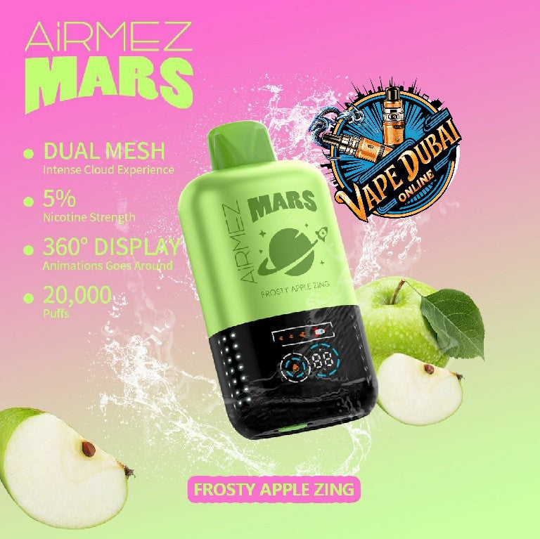 Airmez Mars 20000 Puffs Vape | Rechargeable Disposable in Dubai