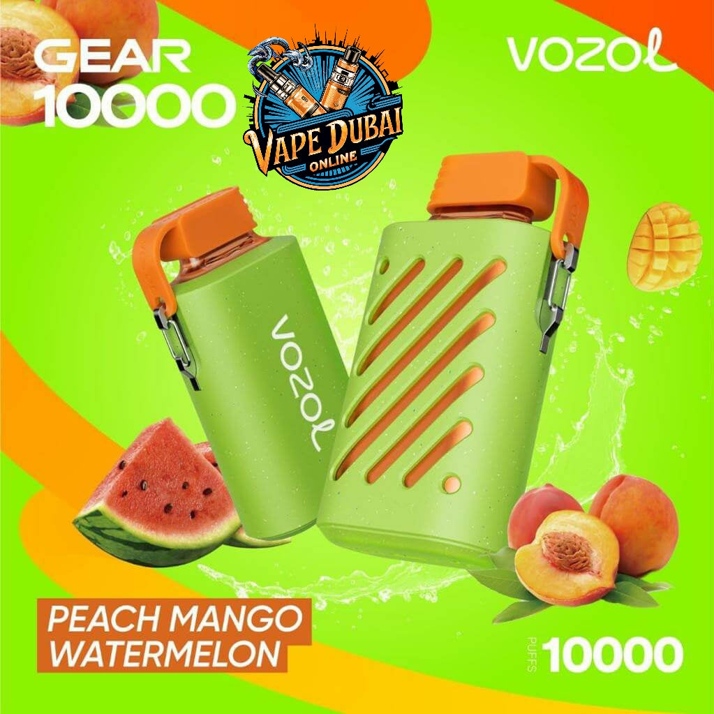 VOZOL Gear 10000 Puffs Vape – Green Blast, 5%, Type-C | Dubai, UAE