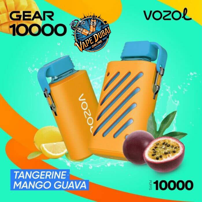 VOZOL Gear 10000 Puffs Vape – Green Blast, 5%, Type-C | Dubai, UAE