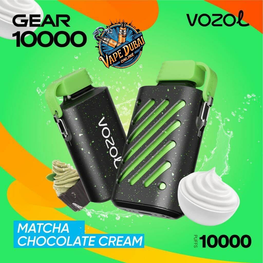 VOZOL Gear 10000 Puffs Vape – Green Blast, 5%, Type-C | Dubai, UAE