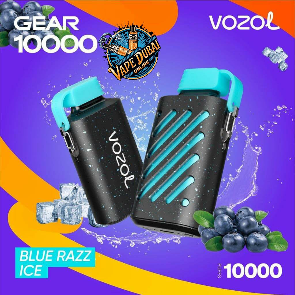 VOZOL Gear 10000 Puffs Vape – Green Blast, 5%, Type-C | Dubai, UAE