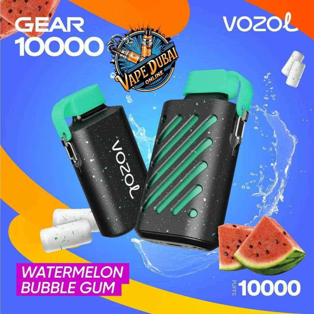 VOZOL Gear 10000 Puffs Vape – Green Blast, 5%, Type-C | Dubai, UAE