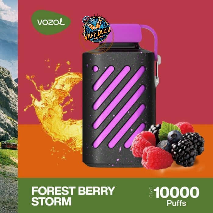 VOZOL Gear 10000 Puffs Vape – Green Blast, 5%, Type-C | Dubai, UAE