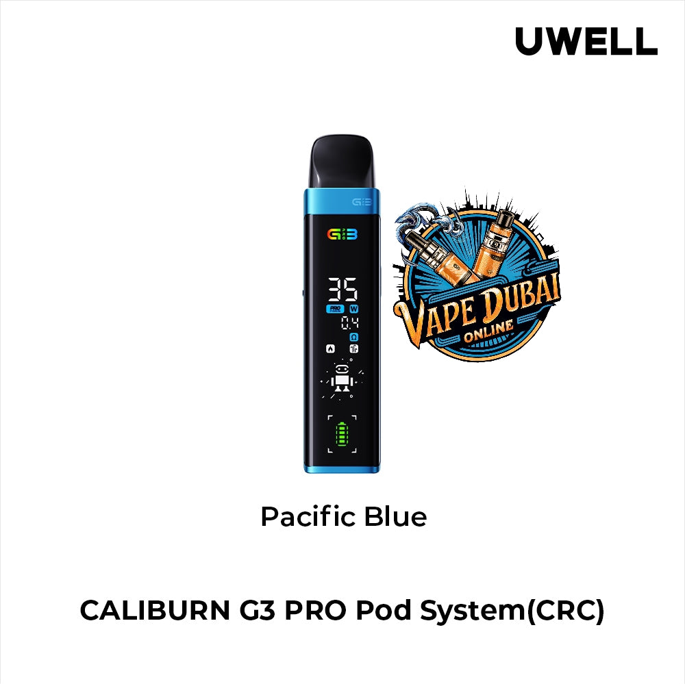 Uwell Caliburn G3 Pro Pod Kit 35W Full Screen Vape – Dubai UAE