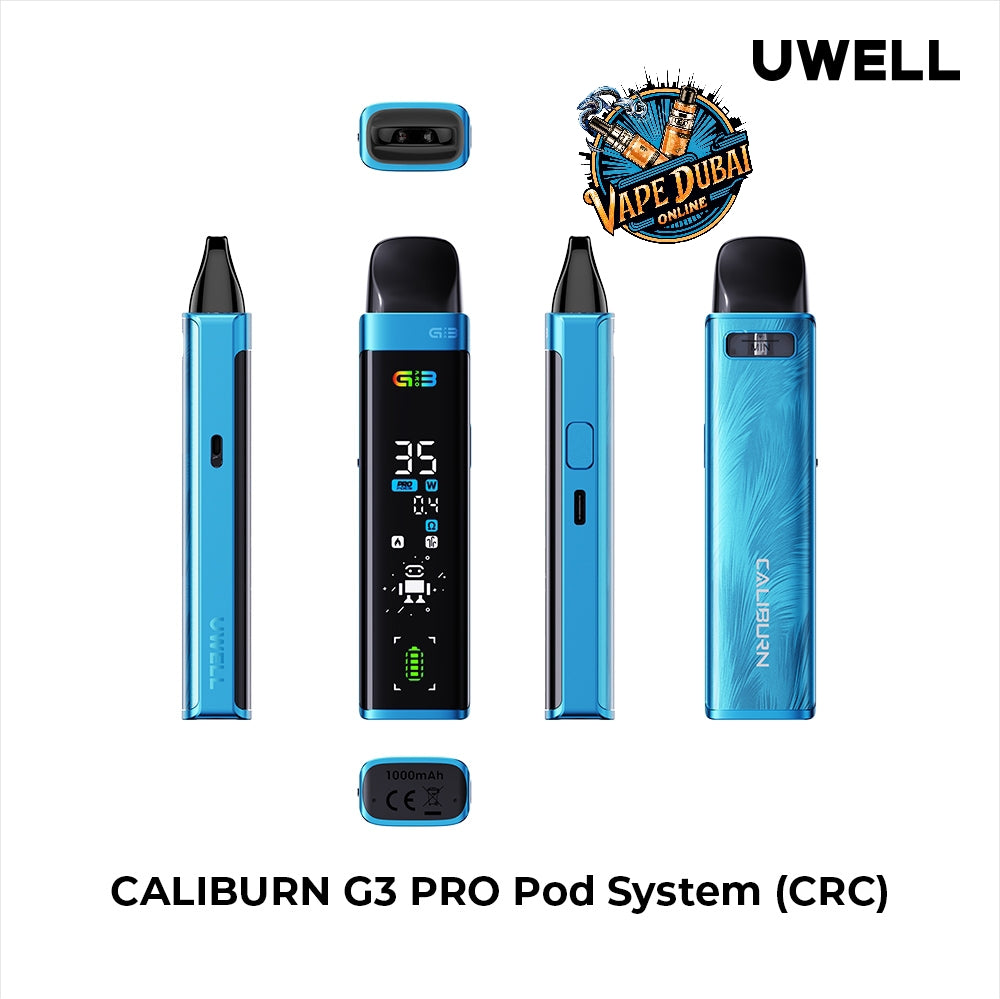 Uwell Caliburn G3 Pro Pod Kit 35W Full Screen Vape – Dubai UAE