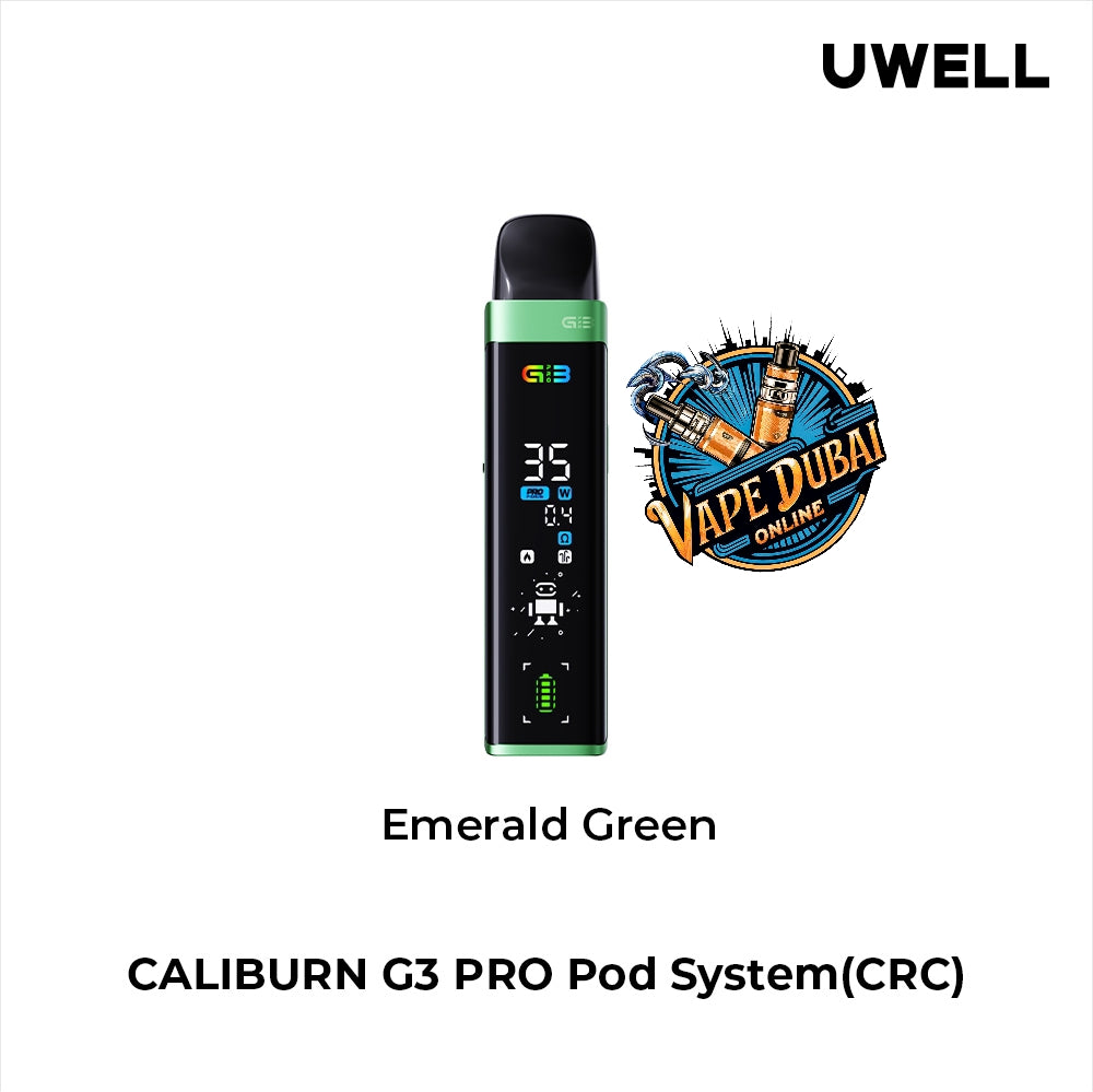 Uwell Caliburn G3 Pro Pod Kit 35W Full Screen Vape – Dubai UAE