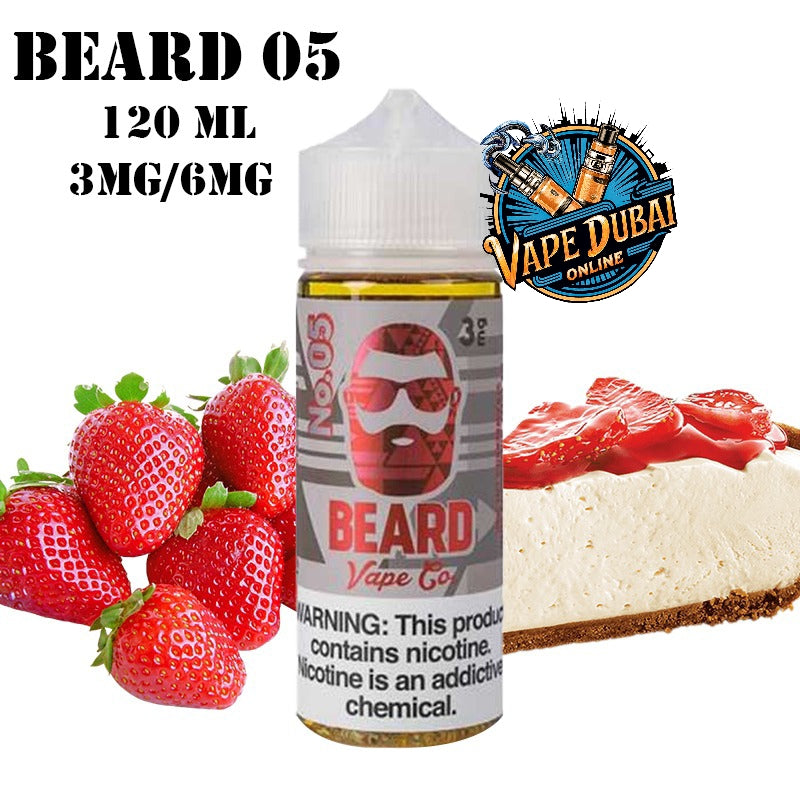 Beard Vape Co E-Liquid 120ml 3mg & 6mg – Best Flavors in Dubai
