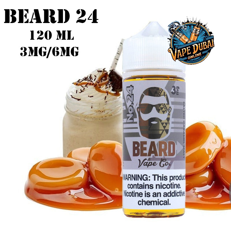 Beard Vape Co E-Liquid 120ml 3mg & 6mg – Best Flavors in Dubai