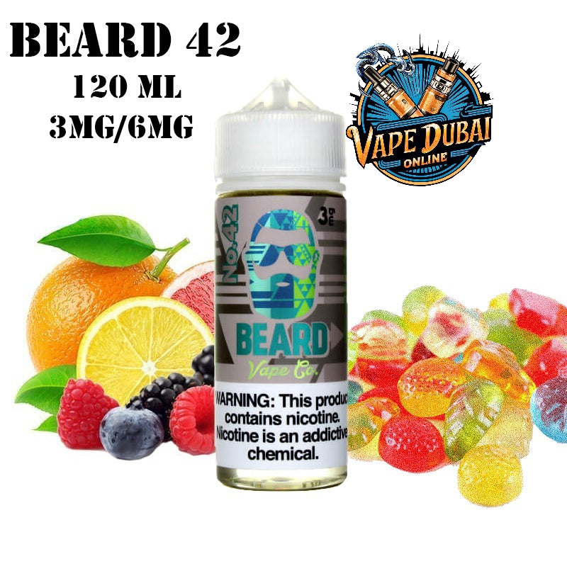 Beard Vape Co E-Liquid 120ml 3mg & 6mg – Best Flavors in Dubai
