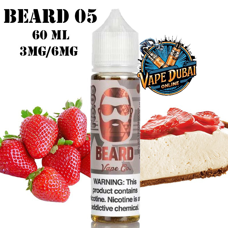 Beard Vape Co E-Liquid 60ml 3mg & 6mg – Premium Flavors Dubai UAE