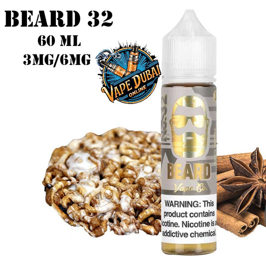 Beard Vape Co E-Liquid 60ml 3mg & 6mg – Premium Flavors Dubai UAE