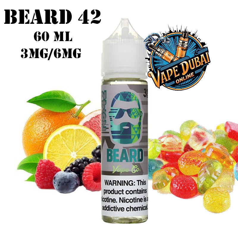 Beard Vape Co E-Liquid 60ml 3mg & 6mg – Premium Flavors Dubai UAE