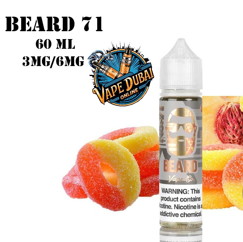 Beard Vape Co E-Liquid 60ml 3mg & 6mg – Premium Flavors Dubai UAE