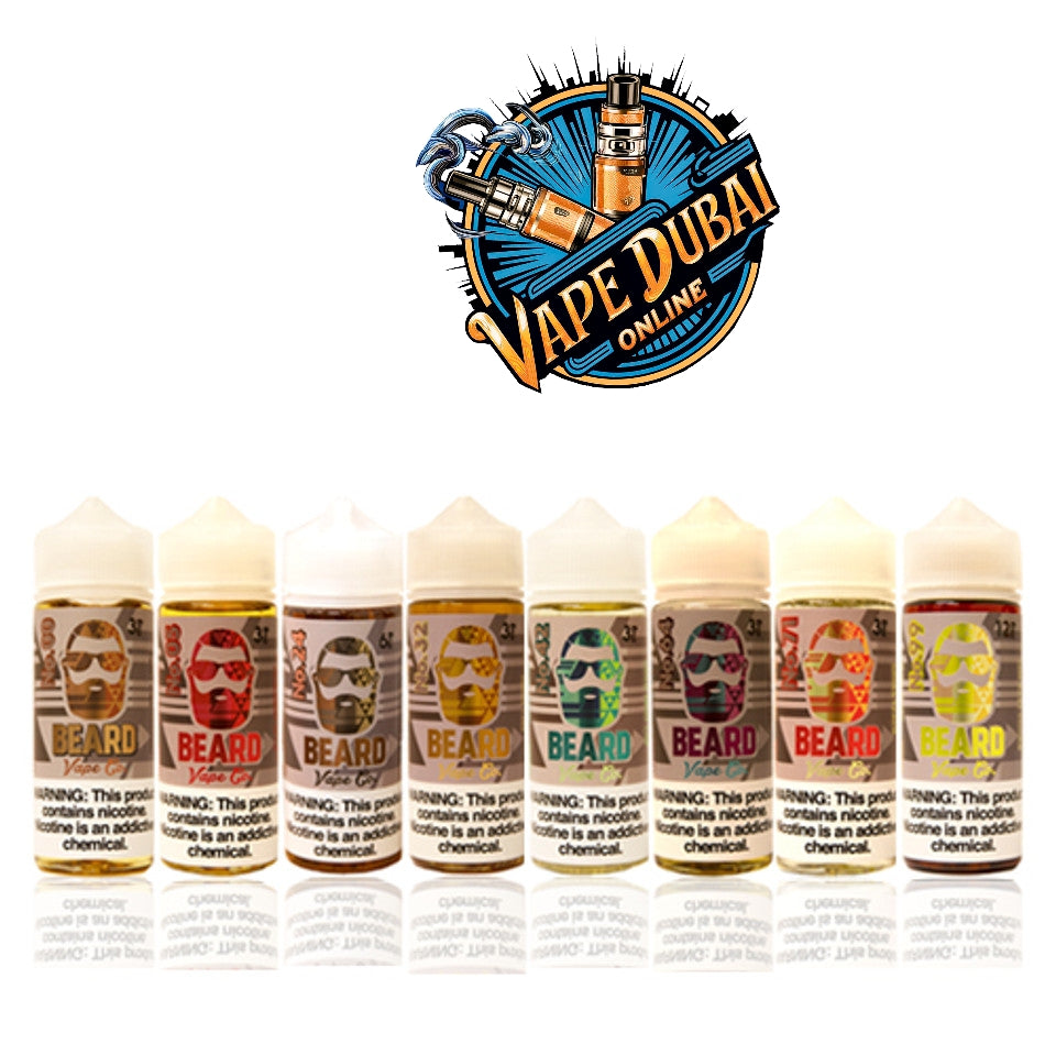 Beard Vape Co E-Liquid 120ml 3mg & 6mg – Best Flavors in Dubai