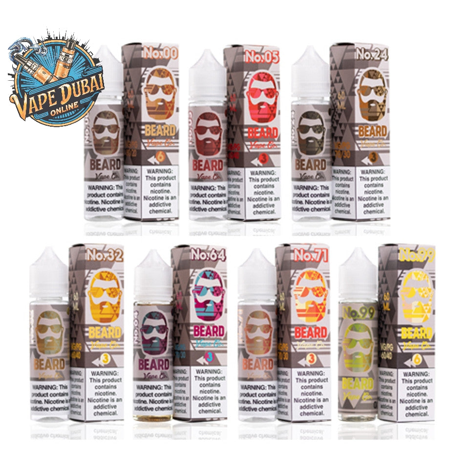Beard Vape Co E-Liquid 60ml 3mg & 6mg – Premium Flavors Dubai UAE