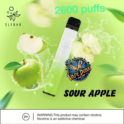 ELFBAR 2600 Puffs Disposable Vape 20mg – Best Flavors Dubai UAE